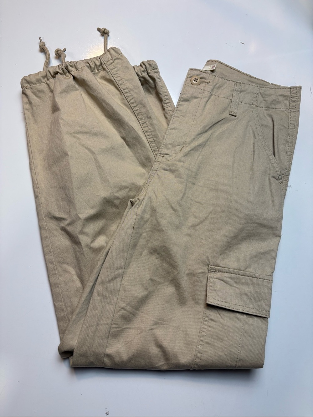 Levis Baggy Drawstring Cargo Pants‎ sz 25